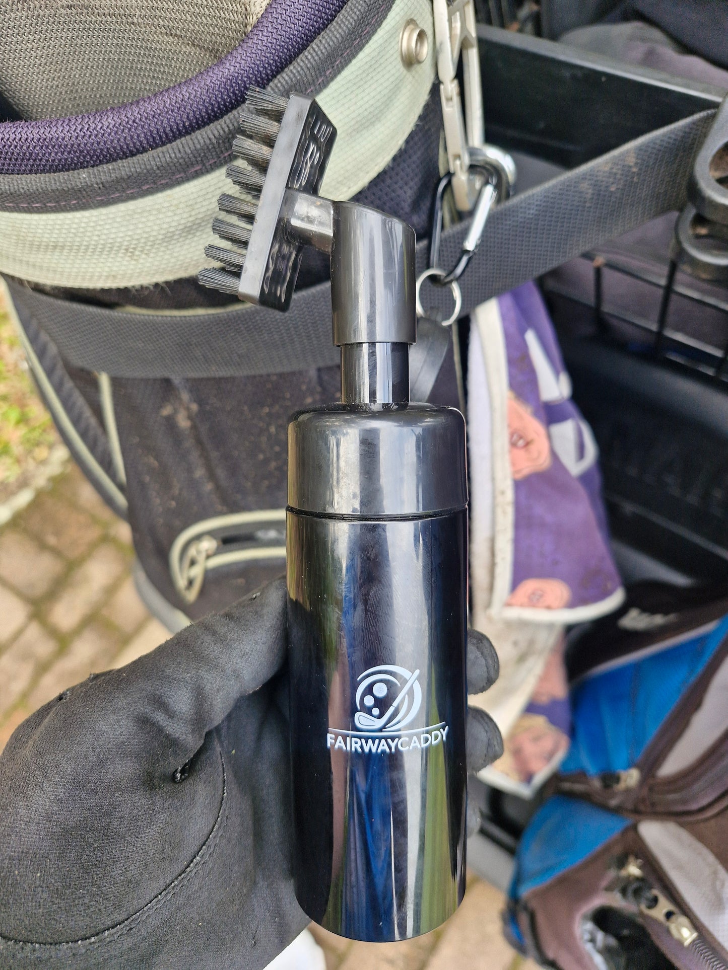 Golf Club Water Brush Cleaner